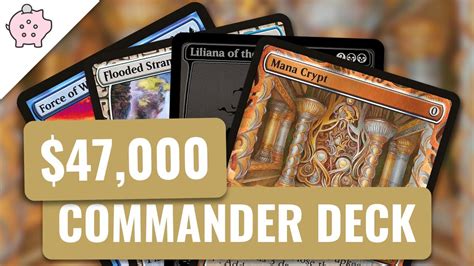 most expensive card deck|most expensive commander deck.